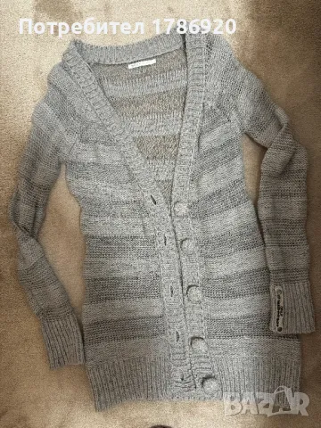 Елегантна плетена жилетка Only в сиво