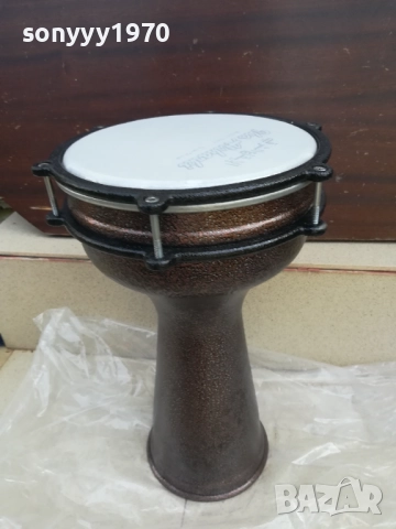 ГОЛЯМА ТАРАМБУКА С БОЛТОВЕ-КАФЯВА ПЕРЛА 2108251347LCHERY, снимка 2 - Ударни инструменти - 51441319