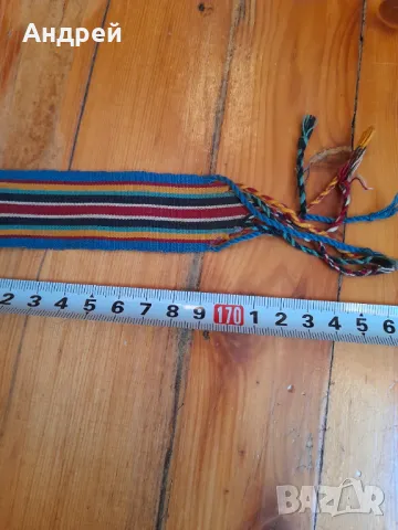 Колан за народна носия,тъканица #25, снимка 4 - Антикварни и старинни предмети - 47979015