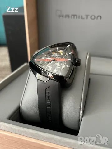 Оригинален часовник Hamilton Ventura Elvis 80 Skeleton H24535331, снимка 3 - Мъжки - 47141312