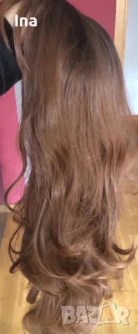 Перука кестенява , снимка 8 - Аксесоари за коса - 51751234