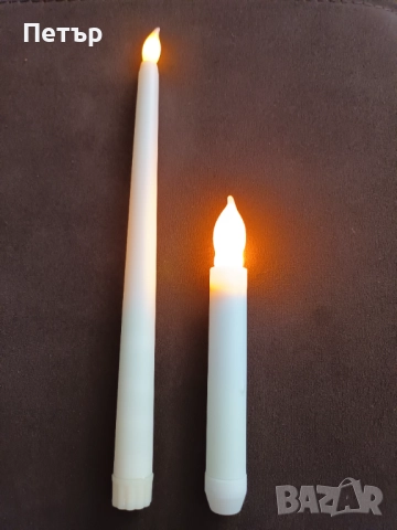 LED свещи, LED коледни свещи 2 модела, украса