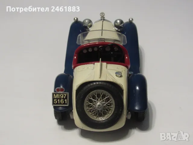 1/18 Bburago Italy Alfa Romeo 2300 Spider 1932 колекционерска метална количка. , снимка 5 - Колекции - 49696849