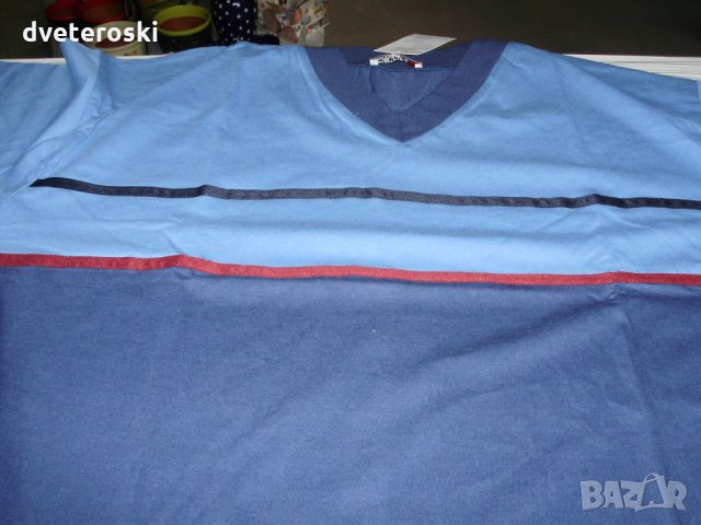 Мъжка пижама с дълъг ръкав 3ХЛ 