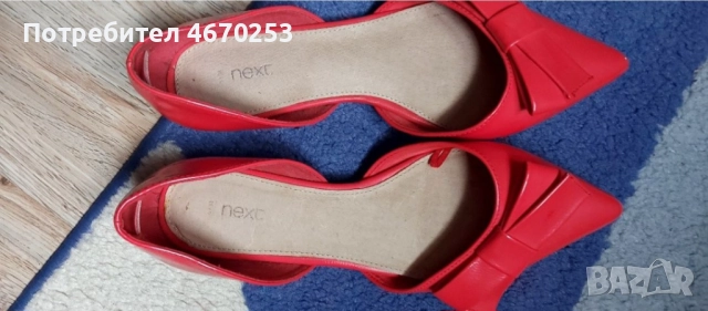 Обувки дамски 38 номер next, снимка 5 - Дамски ежедневни обувки - 52672407