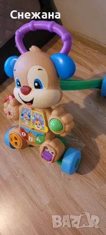 Детска проходилка Fisher Price Laugh & Learn - Кученце, снимка 3 - Проходилки - 47859468