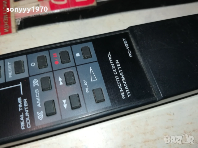  ЗАЯВЕНО-ONKYO RC-125T ORIGINAL DECK REMOTE CONTROL-ВНОС SWISS 1910251844, снимка 4 - Декове - 52109297