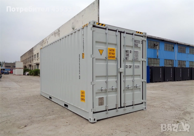 20-футов контейнер Open Side HC, употребяван – състояние като ново, снимка 5 - Друго търговско оборудване - 52740031