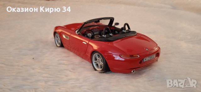 BMW Z8 1:18 BURAGO , снимка 10 - Колекции - 37304281