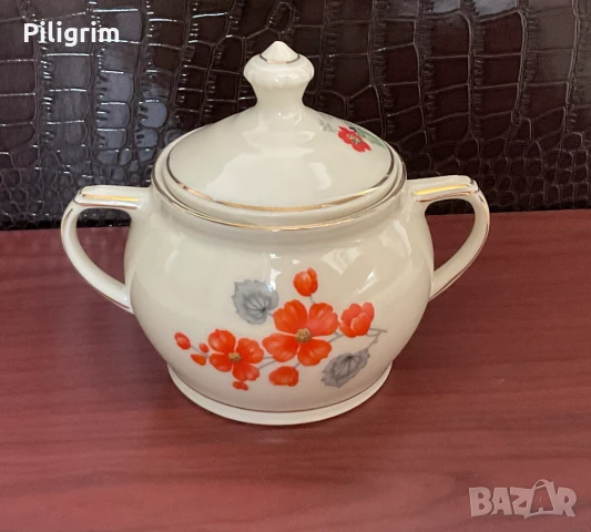 Захарница “Winterling” Elfenbein, Bavaria, Германия, 1930 г., снимка 1