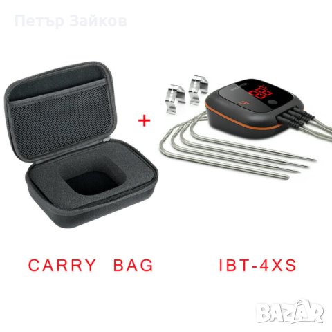Bluetooth грил термометър IBT-4XS, снимка 7 - Друга електроника - 43368367