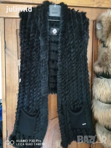 Елек естествен косъм чинчила CretonJeans, намален, снимка 8 - Елеци - 26658998