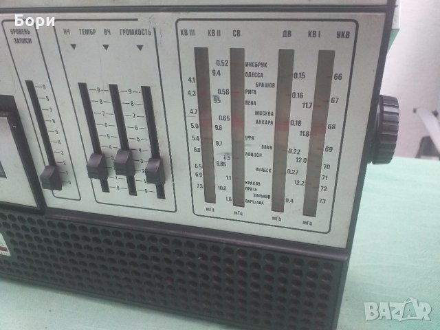 Томь-305 СССР 1976г, снимка 3 - Радиокасетофони, транзистори - 33343252