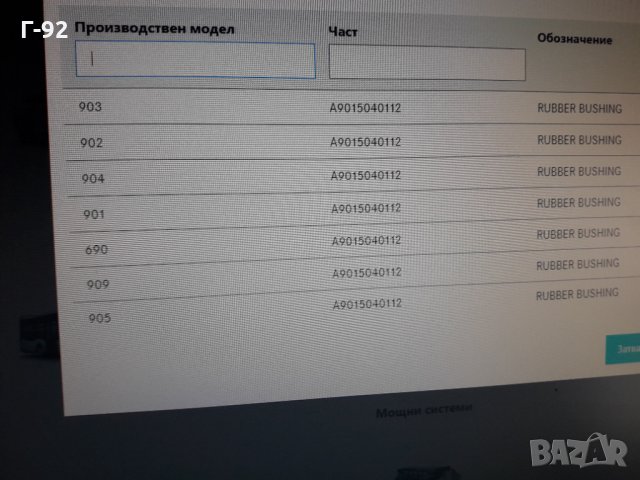 A9015040112**NEU**MERCEDES-BENZ**Тампон за държача на радиатора**, снимка 4 - Части - 33613030