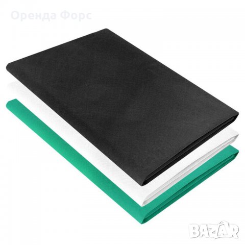 Фонова система с 3 фона 1.6х3м Черен Бял Зелен статив 2х3м и 4 щипки, снимка 2 - Чанти, стативи, аксесоари - 27235937