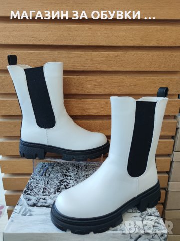 ДАМСКИ БОТИ тип "ЧЕЛСИ"- код:8007, снимка 2 - Дамски боти - 44081974