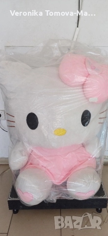 Hello Kitty 120см плюшена играчка , снимка 2 - Плюшени играчки - 43560754