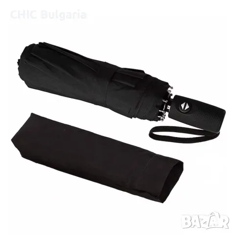 Автоматичен сгъваем чадър + подарък шал - КОЛЕДНА ПРОМОЦИЯ, снимка 3 - Други - 47745413