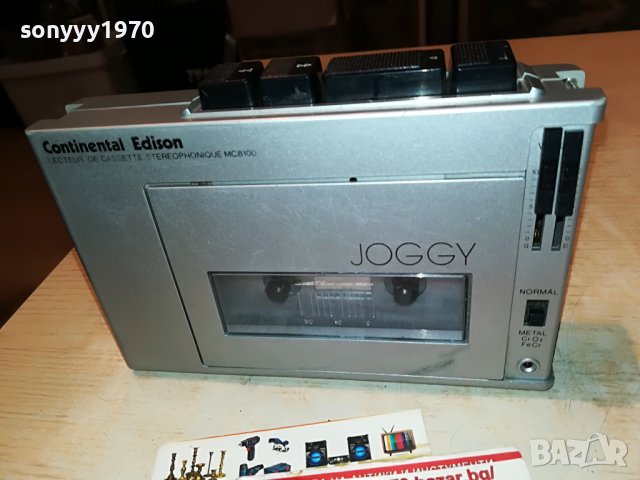continental edison mc8100-walkman внос france 0711221841, снимка 11 - Радиокасетофони, транзистори - 38593286