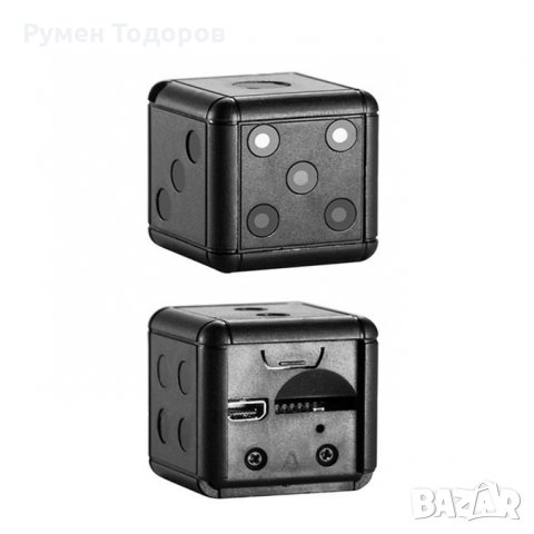 Мини Шпионска Камера SQ16 FHD 1080P Mini Dice Hidden DV DVR Camera Spy Dash Cam IR Night Vision, снимка 6 - IP камери - 32593084
