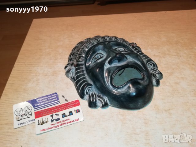СТАРА МАСКА ОТ ГЪРЦИЯ 2512211943, снимка 4 - Антикварни и старинни предмети - 35240591