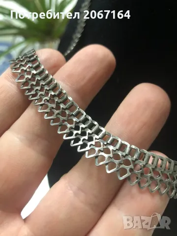 Сребърен възрожденски накит, снимка 3 - Антикварни и старинни предмети - 48550296