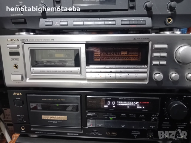 Aiwa AD F 910 Ultra Hi-Fi cassette deck , remote control, снимка 2 - Декове - 52868854