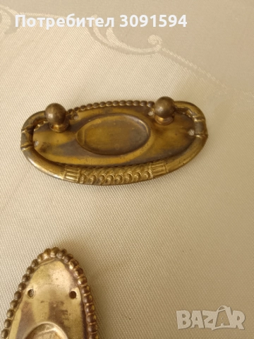 Арт Деко Комплект дръжки за чекмеджета , снимка 7 - Антикварни и старинни предмети - 51695121