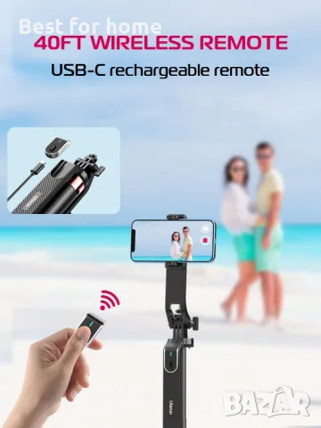 Трипод/ статив 180 см универсален телефони и камери ULANZI MA09, снимка 12 - Селфи стикове, аксесоари - 48468429