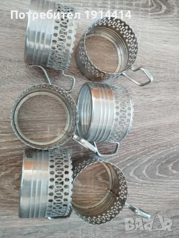 Метални поставки за стъклени чаши, снимка 14 - Чаши - 49756114