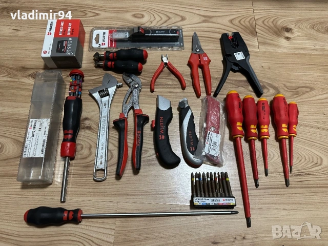 Wurth Zebra инструменти