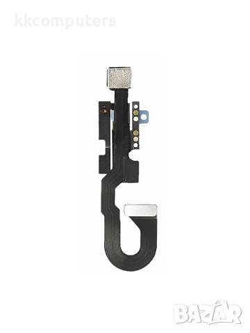 ЛЕНТОВ КАБЕЛ С ПРЕДНА КАМЕРА, МИКРОФОН И СЕНЗОР IPHONE 7 (A1778), снимка 2 - Резервни части за телефони - 51883574