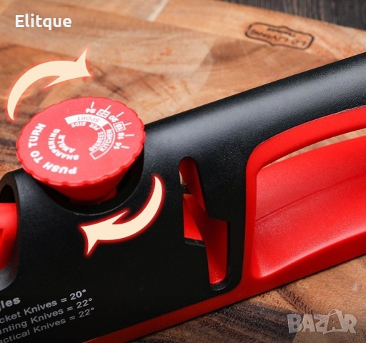 Регулируем професионален инструмент за заточване на ножове 4 в 1, снимка 12 - Други - 52895769