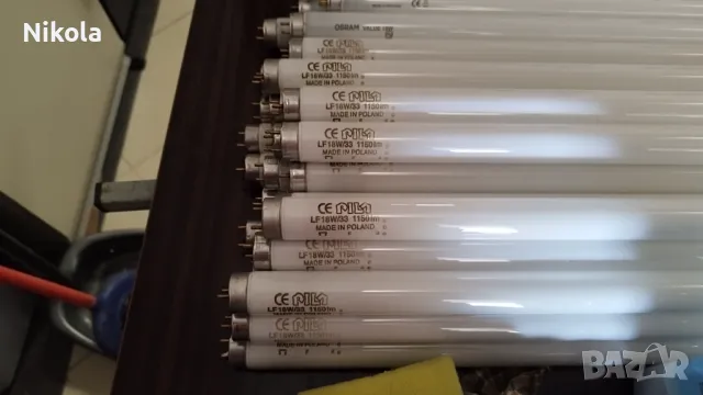 Луминесцентни тръби - Луминесцентни лампи - пури 18W - 14W