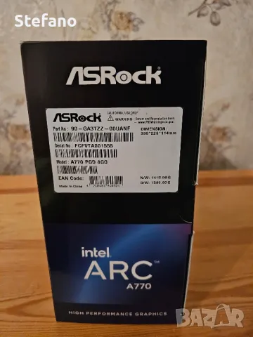 Intel Arc A770 Видео Карта , снимка 4 - Процесори - 49715625