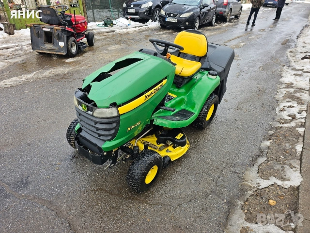 ТРАКТОРНА КОСАЧКА JOHN DEERE/KAWASAKI 18.K.C. X300R. ПЕРФЕКТНА , снимка 18 - Градинска техника - 53223272