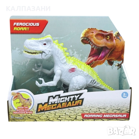 MIGHTY MEGASAUR Динозавър със светещи очи и звук 16900, снимка 4 - Фигурки - 52034765