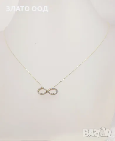  Златни колиета, Au585-14K, снимка 14 - Колиета, медальони, синджири - 38897761