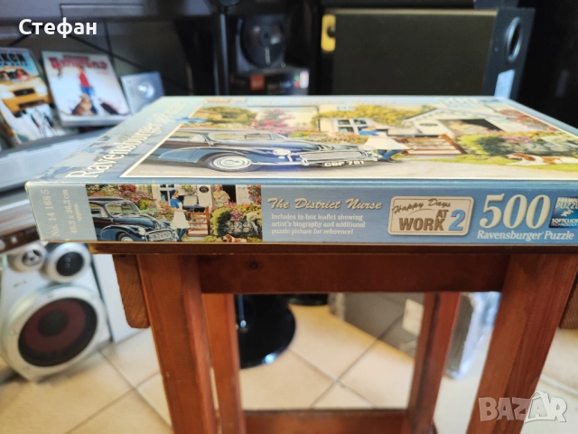 Пъзел от 500 части. Нов. Ravensburger Happy Days at Work The District Nurse 500pc Jigsaw Puzzle, снимка 4 - Пъзели - 51972208