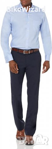 Buttoned Down Мъжка памучна немачкаема риза с класическа кройка Supima НОВА, снимка 2 - Ризи - 34855161