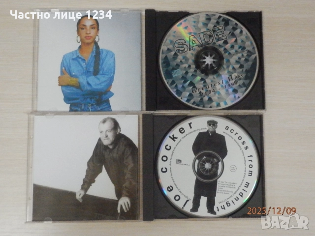 Boney M - Sade - Joe Cocker - Eros Ramazzotti, снимка 4 - CD дискове - 37806541