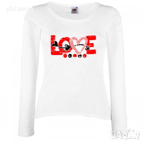 Дамска тениска Love Grunge 1, снимка 4 - Тениски - 35552187