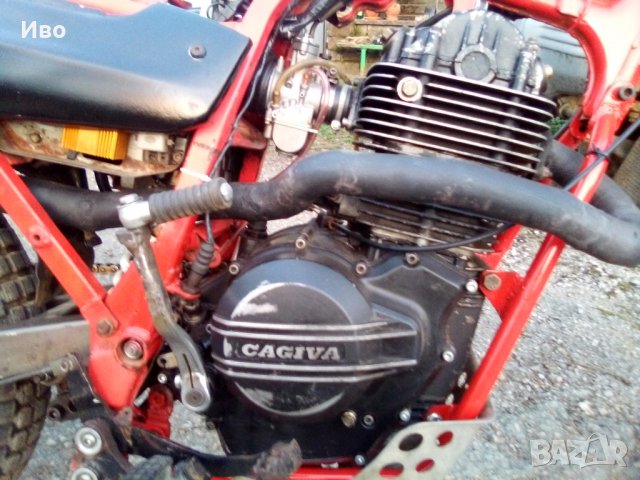 Cagiva:Части за Мотоциклет Ендуро Cagiva 350/4Т след основен ремонт, снимка 2 - Мотоциклети и мототехника - 28485739