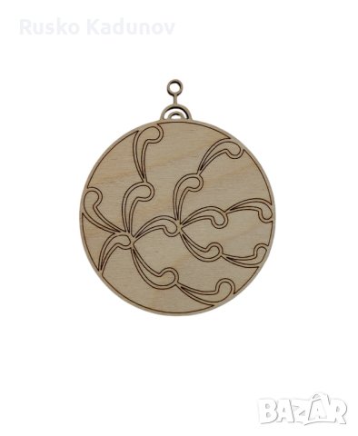 дървени висулки за елха , снимка 3 - Декорация за дома - 43034360