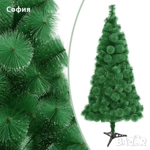 Коледна елха със заскрежени връхчета, снимка 1 - Декорация за дома - 42946302