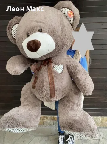 Плюшено мече 150 см голям мечок, снимка 2 - Плюшени играчки - 47763288