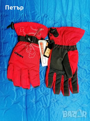 Продавам нови дамски червени водоустойчиви четирислойни ръкавици Head  , снимка 4 - Зимни спортове - 35642193