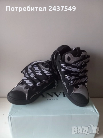 Lanvin curb sneakers , снимка 5 - Маратонки - 52056466