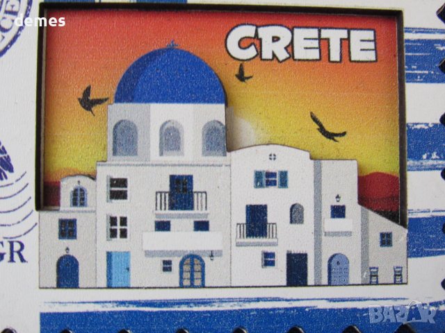 3Dмагнит от остров Крит, снимка 3 - Колекции - 43428657