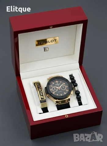 подаръчни комплекти  lacoste hublot chanel , снимка 7 - Подаръци за мъже - 52908164